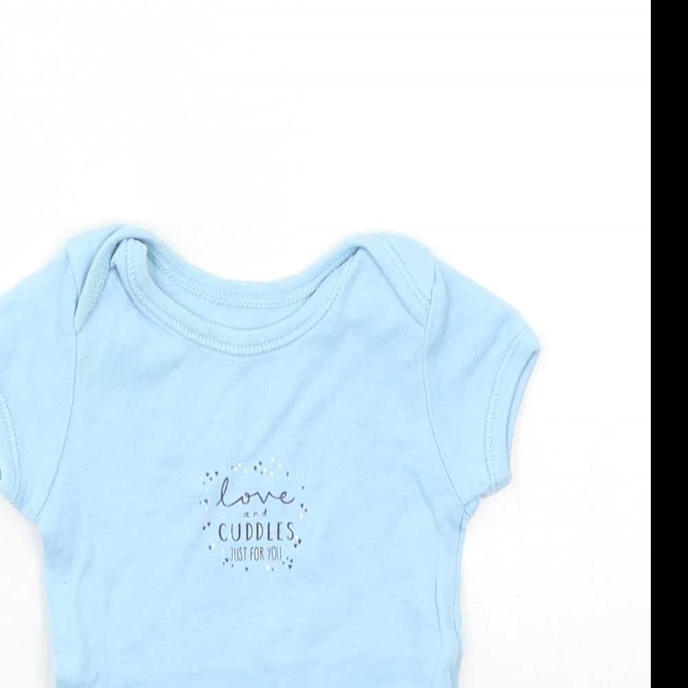 George Baby Blue   Babygrow One-Piece Size 0-3 Months