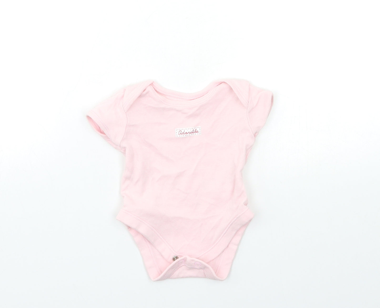 George Baby Pink   Babygrow One-Piece Size 0-3 Months
