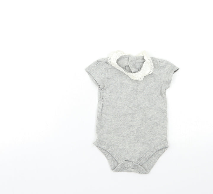 TU Baby Grey Babygrow One-Piece Size 0-3 Months