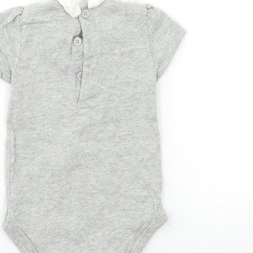 TU Baby Grey   Babygrow One-Piece Size 0-3 Months