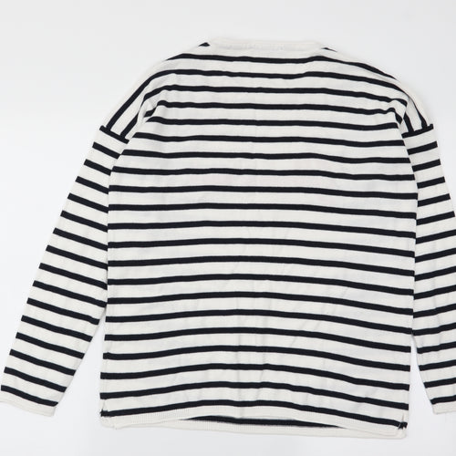 ESMARA Womens Multicoloured Striped  Pullover Jumper Size 12