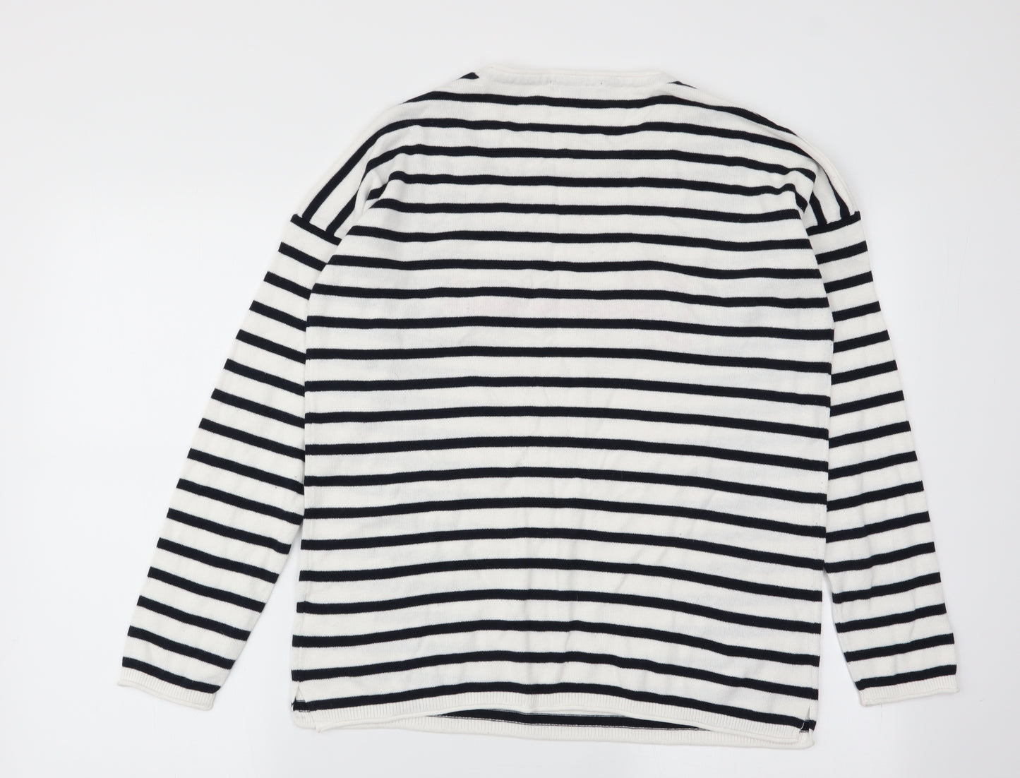 ESMARA Womens Multicoloured Striped  Pullover Jumper Size 12