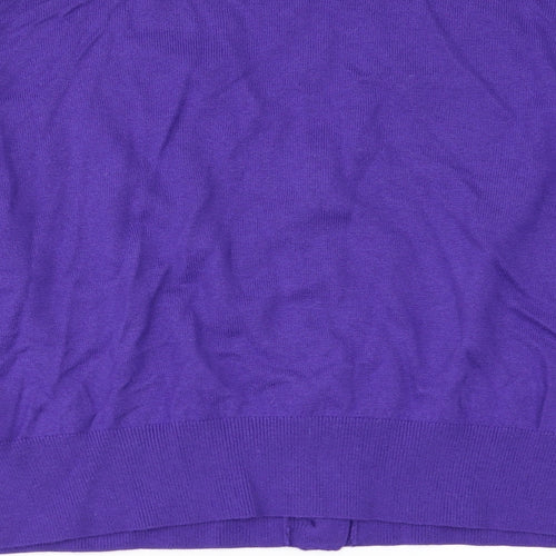 loststock Womens Purple   Cardigan Jumper Size M