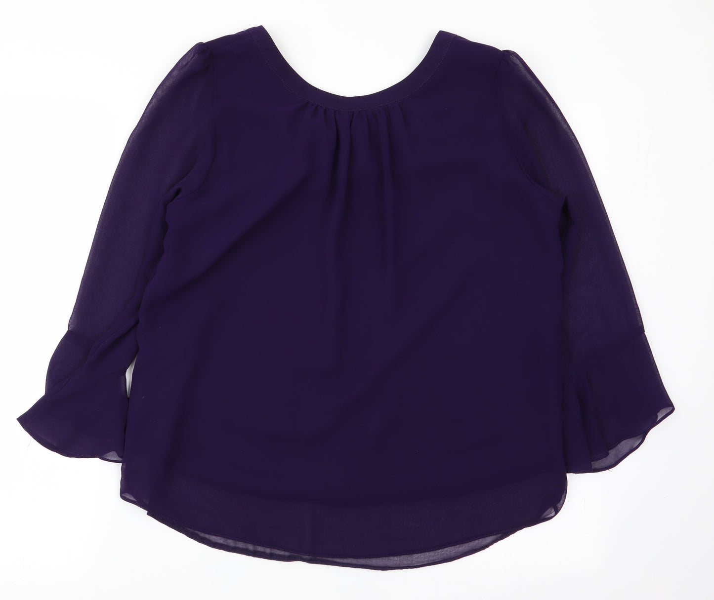 Dorothy Perkins Womens Purple   Basic Blouse Size 14