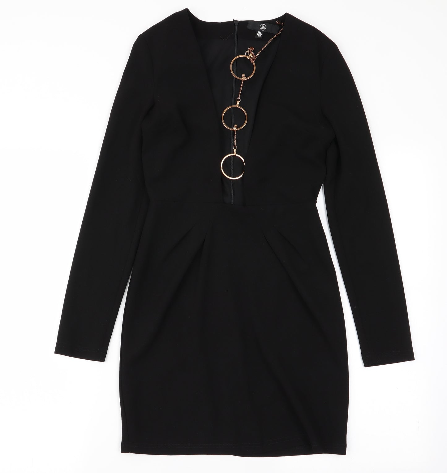 Missguided Womens Black   Fit & Flare  Size 6