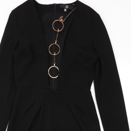 Missguided Womens Black   Fit & Flare  Size 6