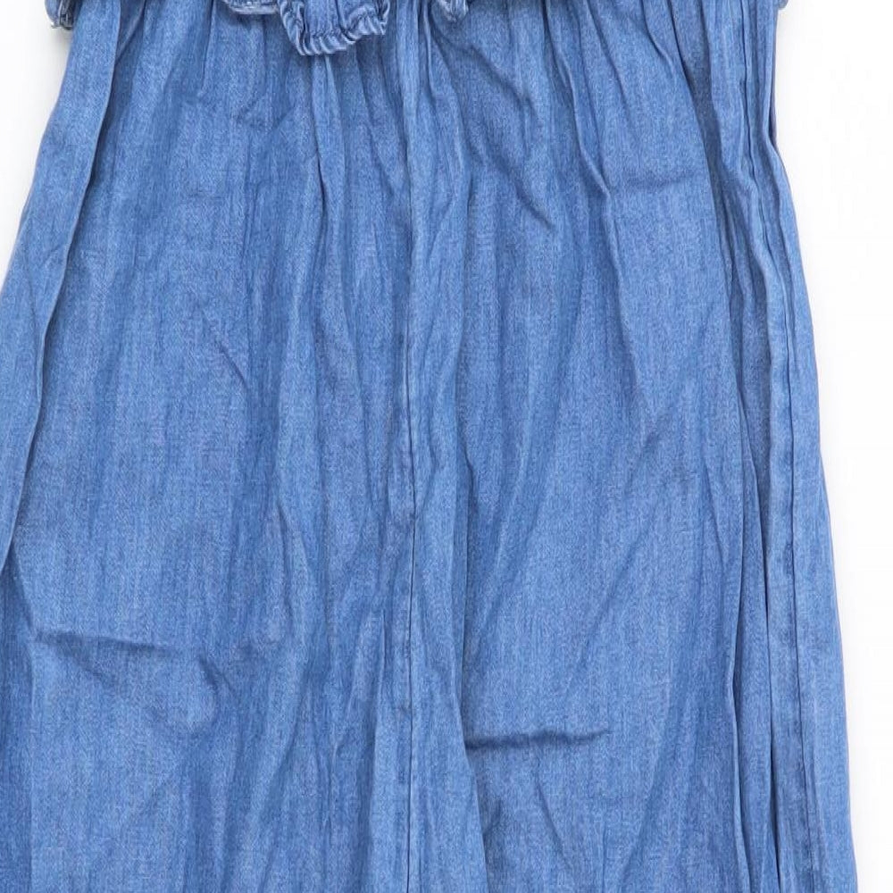 M&S Girls Blue   Jumpsuit One-Piece Size 7-8 Years