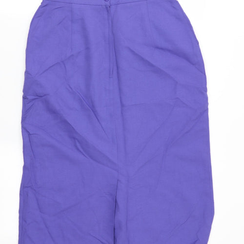 Richards Womens Purple   Flare Skirt Size 12
