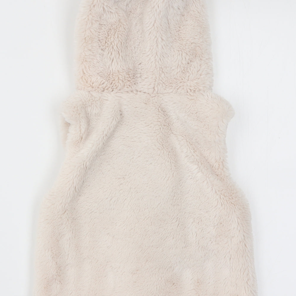 Primark Girls Beige   Gilet Jacket Size 2-3 Years