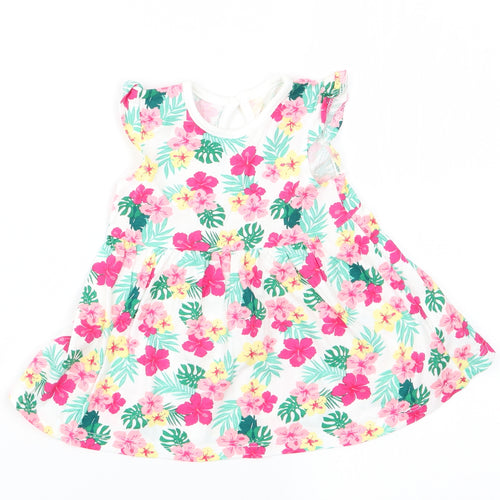 Primark Girls Multicoloured Floral  Fit & Flare  Size 3-6 Months
