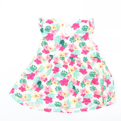 Primark Girls Multicoloured Floral  Fit & Flare  Size 3-6 Months