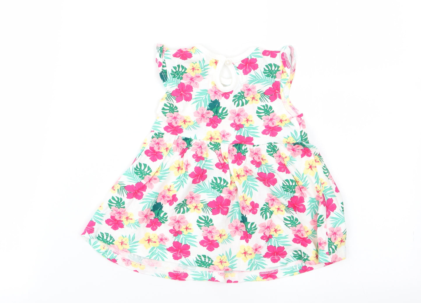 Primark Girls Multicoloured Floral  Fit & Flare  Size 3-6 Months