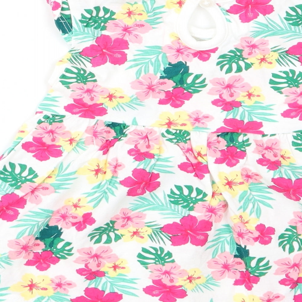 Primark Girls Multicoloured Floral  Fit & Flare  Size 3-6 Months