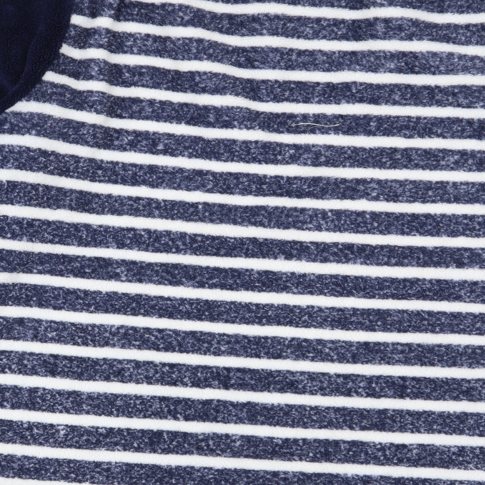 hudson bay Mens Multicoloured Striped   Pyjama Top Size XL