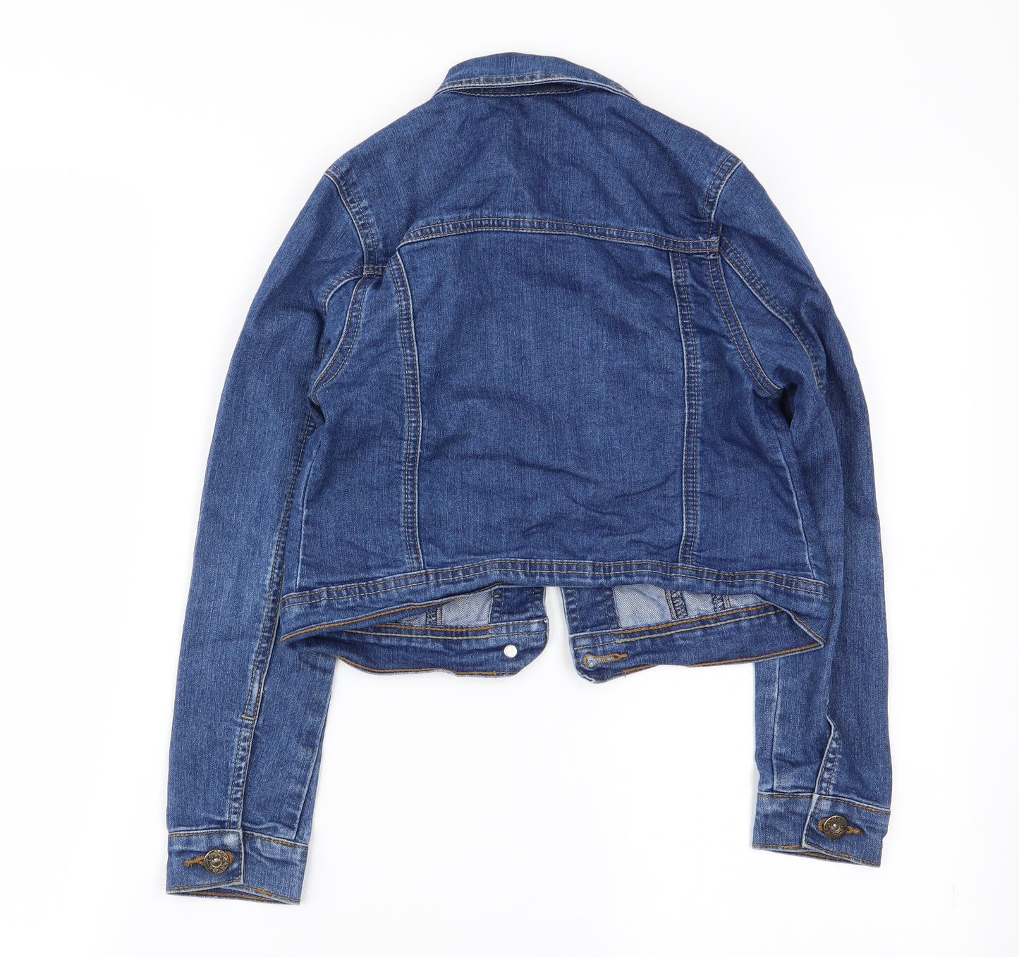 Asda George Girls Blue   Jacket  Size 7-8 Years  - denim jacket