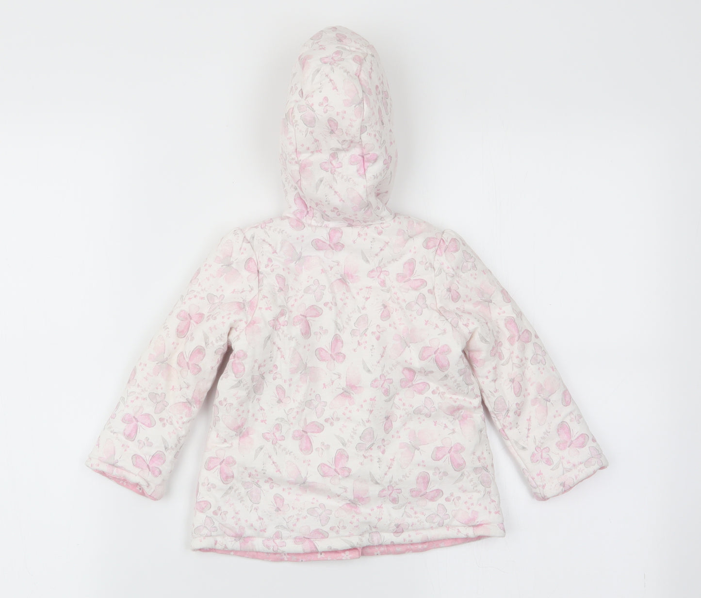 Asda George Girls Multicoloured   Jacket Coat Size 9-12 Months