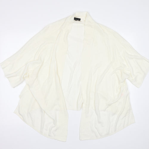 F&F Womens White   Cardigan Jumper Size 10