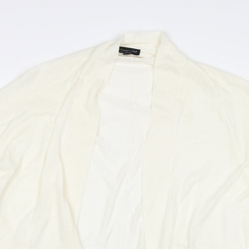 F&F Womens White   Cardigan Jumper Size 10
