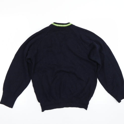 Charles Kirk Girls Blue   Pullover Jumper Size 8-9 Years