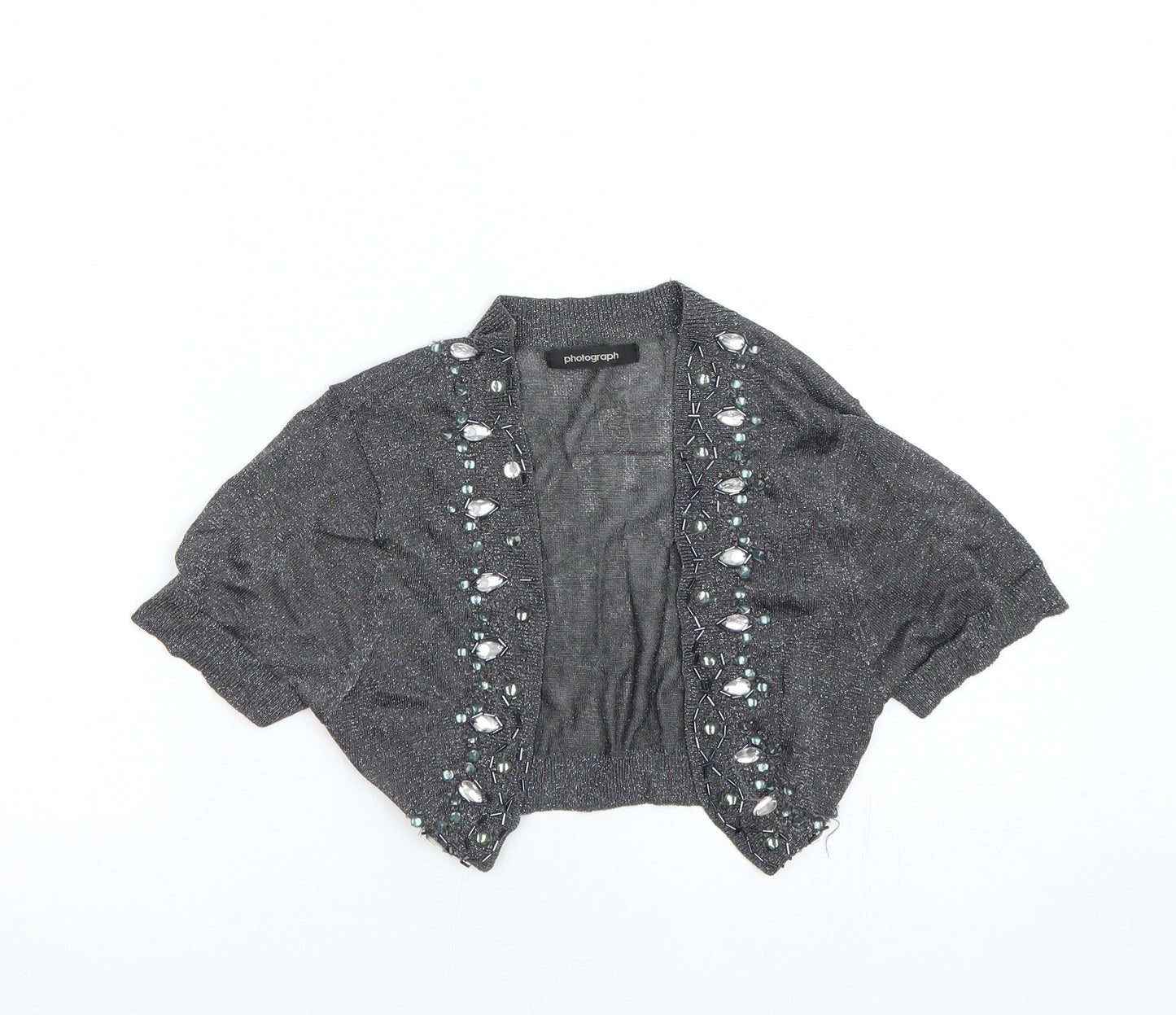 photograph Womens Grey   Cape Jumper Size XS