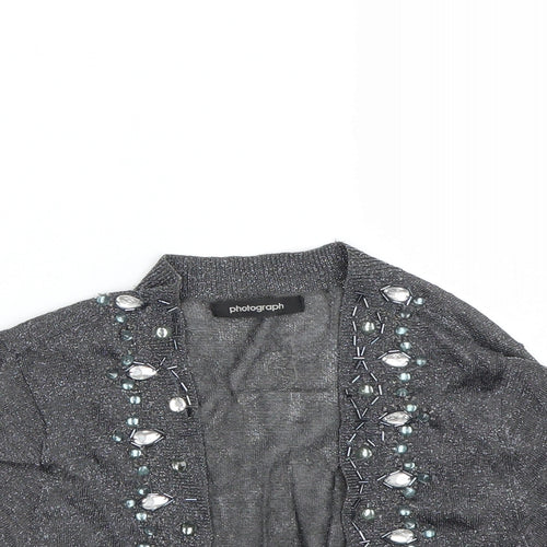 photograph Womens Grey   Cape Jumper Size XS