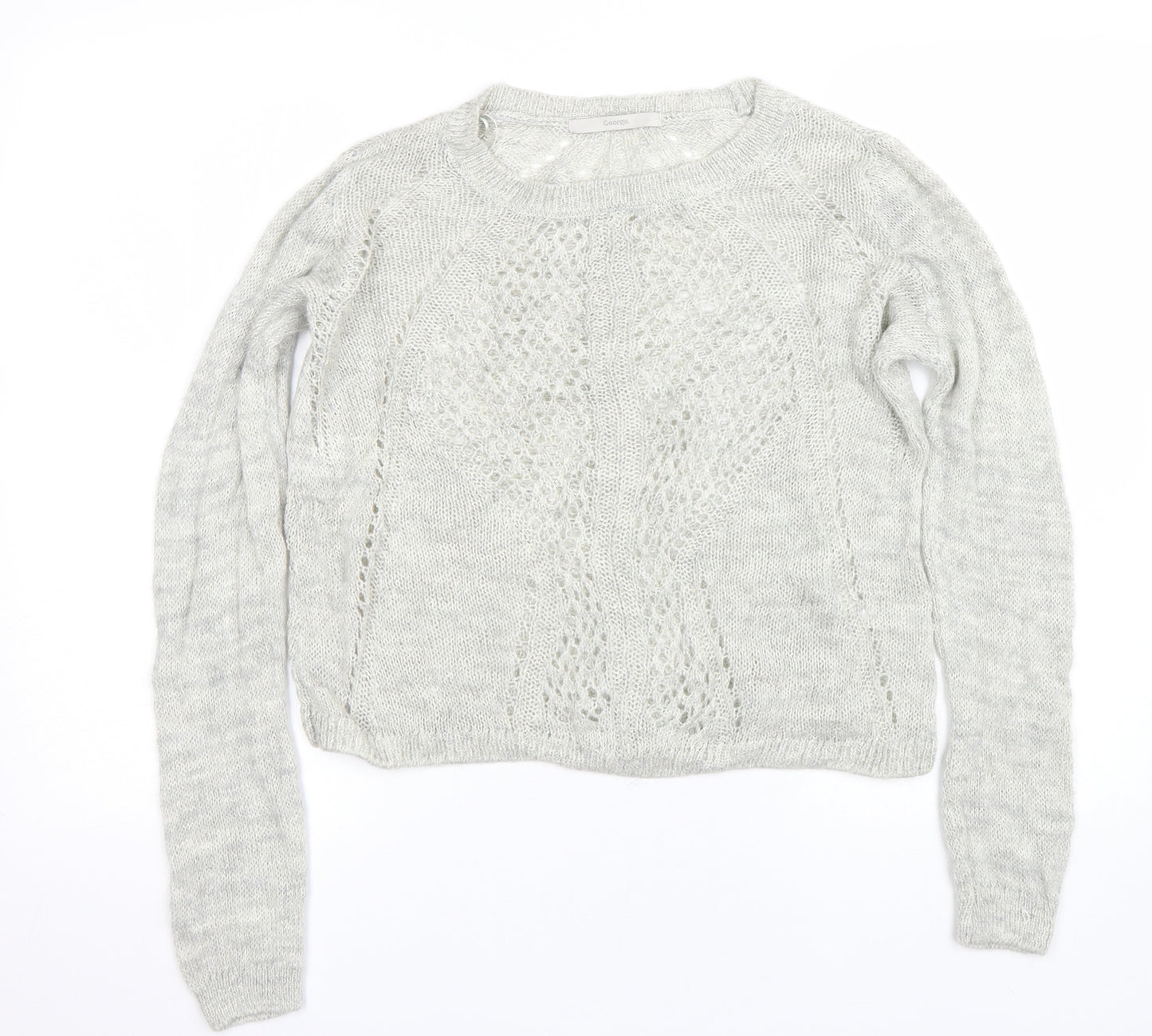 George Womens Grey   Pullover Jumper Size 12