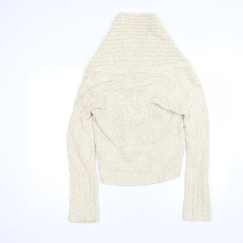 Wallis Womens Beige   Pullover Jumper Size 12
