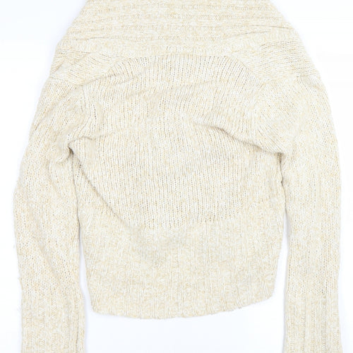 Wallis Womens Beige   Pullover Jumper Size 12