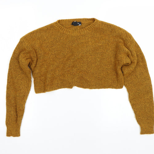 New Look Womens Brown   Pullover Jumper Size M