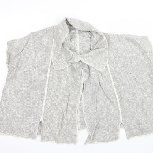 George Womens Grey   Wrap Jumper Size S  - Poncho
