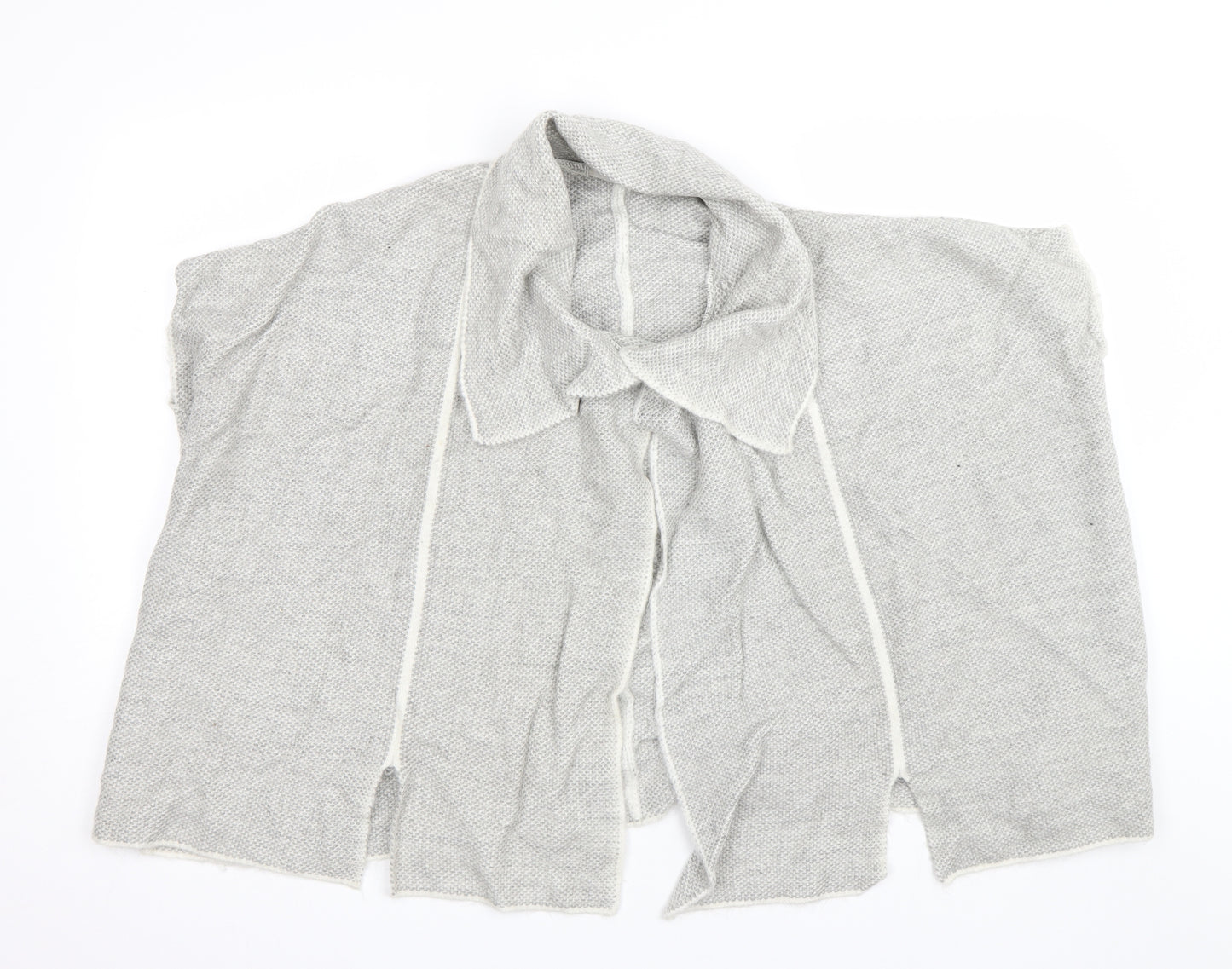 George Womens Grey   Wrap Jumper Size S  - Poncho