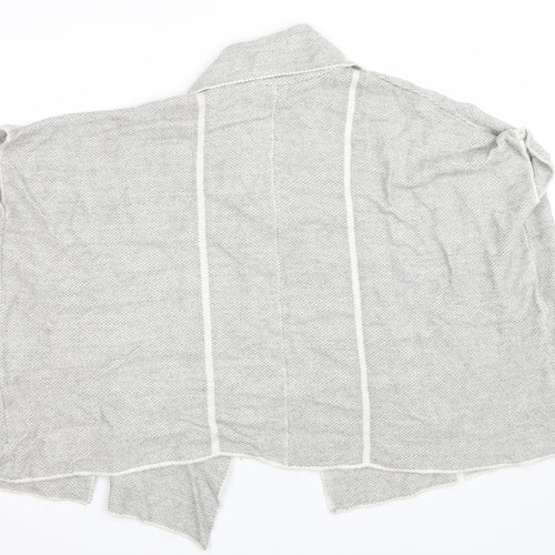 George Womens Grey   Wrap Jumper Size S  - Poncho