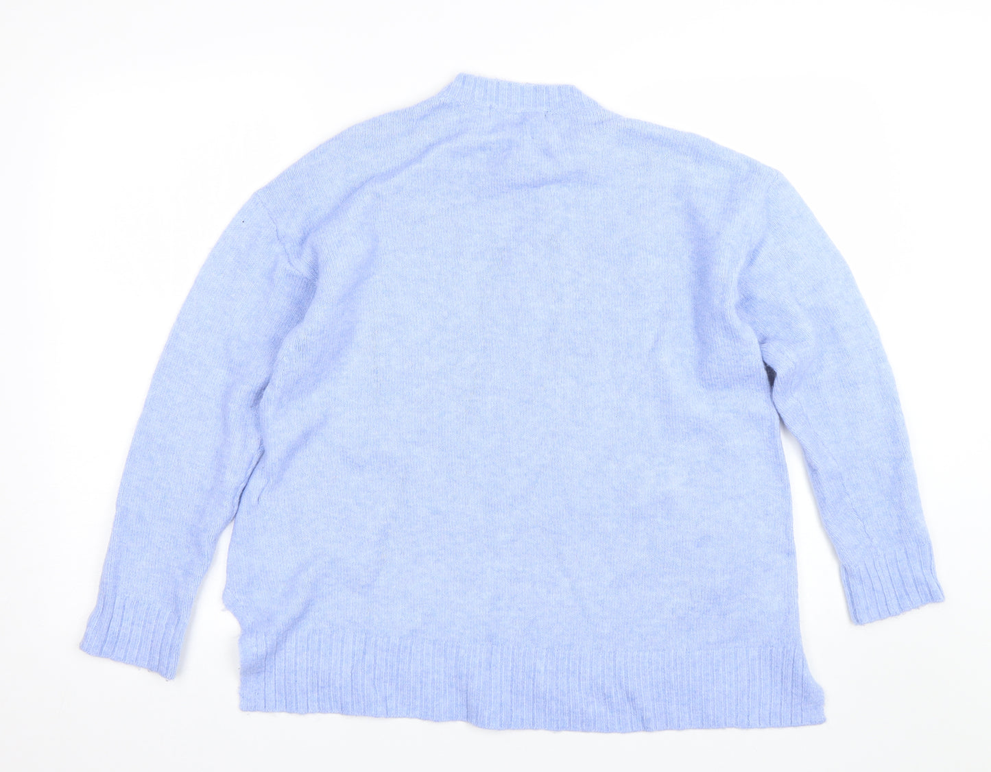 M&S Womens Blue   Pullover Jumper Size M