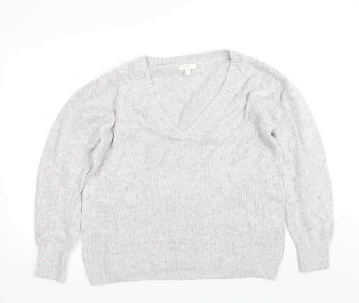 H&M Womens Grey Pullover Jumper Size M