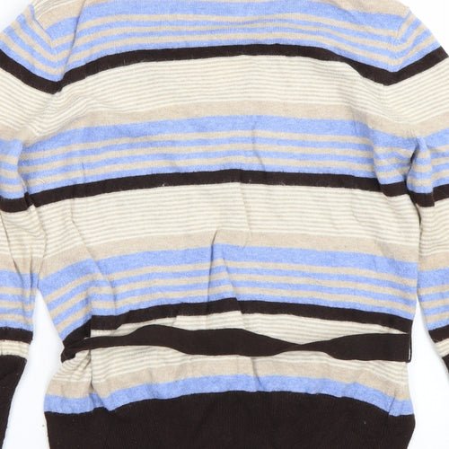 CC Womens Multicoloured Striped  Pullover Jumper Size M
