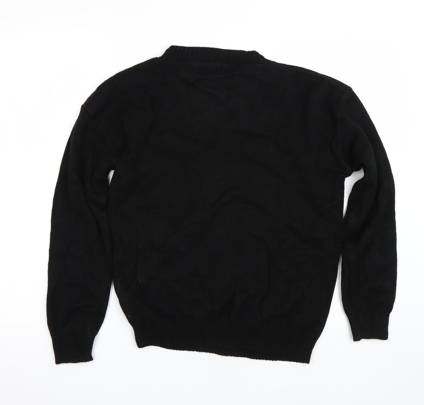 Oyisis Womens Black   Pullover Jumper Size M  - Christmas