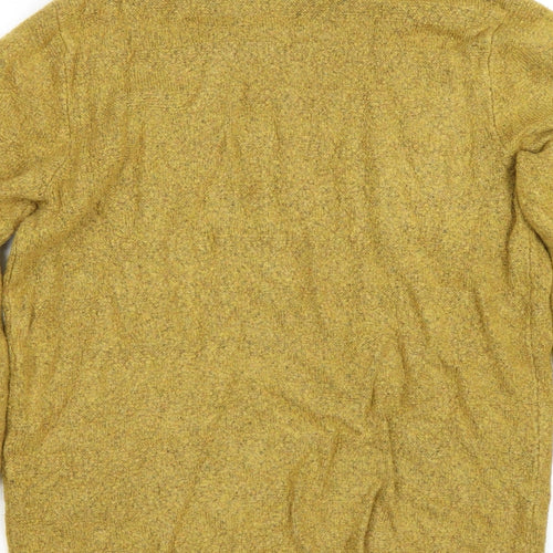 M&S Womens Yellow   Pullover Jumper Size 2XL