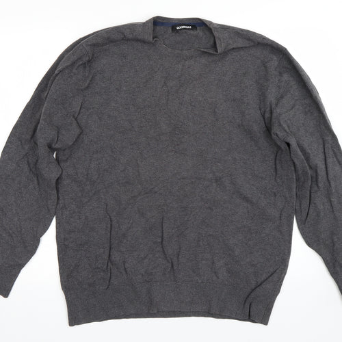 Goodsouls Mens Grey   Pullover Jumper Size L