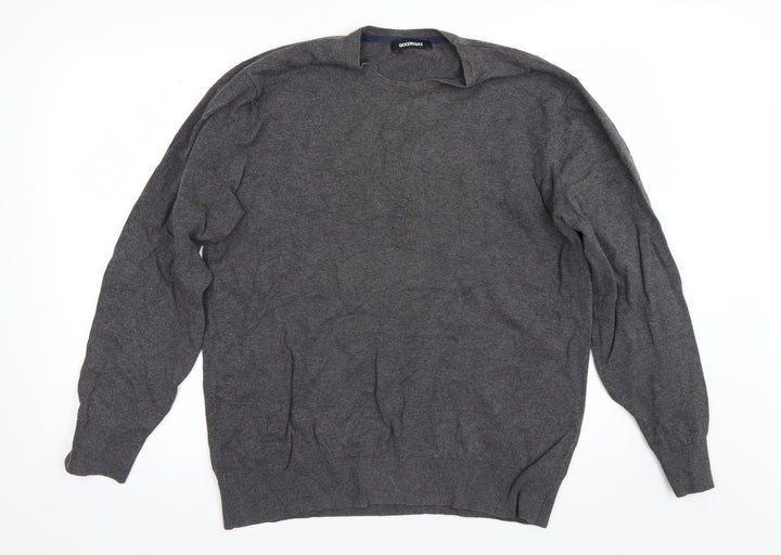 Goodsouls Mens Grey   Pullover Jumper Size L