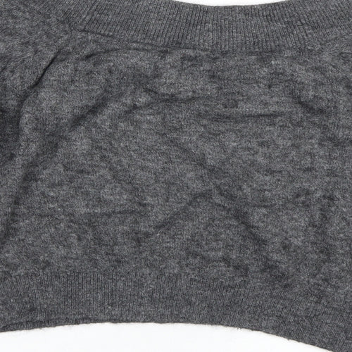 H&M Womens Grey   Pullover Jumper Size S