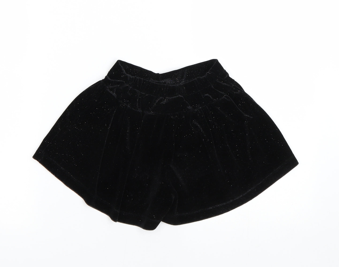 TU Girls Black   Sweat Shorts Size 7 Years