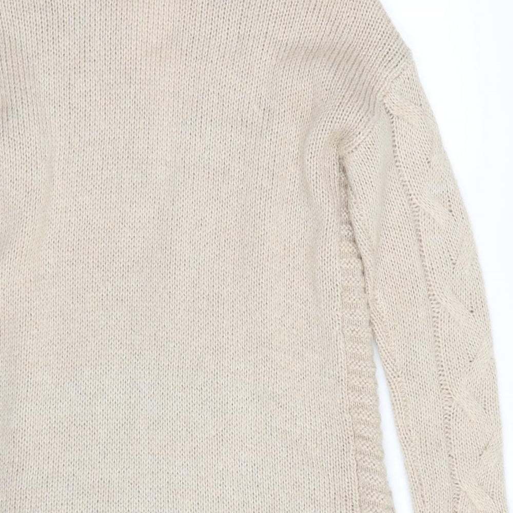 TU Womens Beige   Cardigan Jumper Size 12
