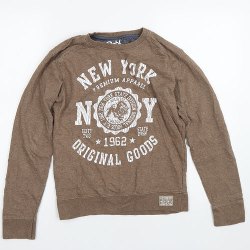 Primark Girls Brown   Pullover Sweatshirt Size 12-13 Years