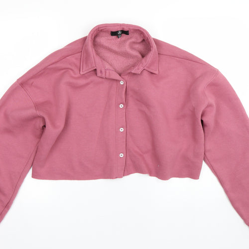 Missguided Womens Pink   Cape Jumper Size 12