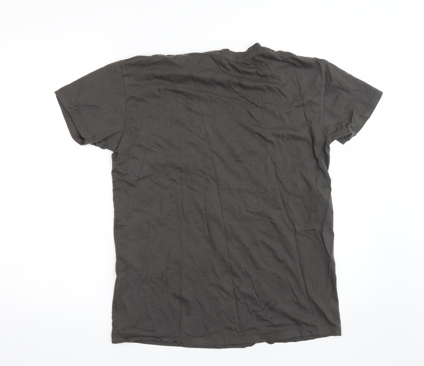 PRETTYLITTLETHING Womens Grey   Basic T-Shirt Size S