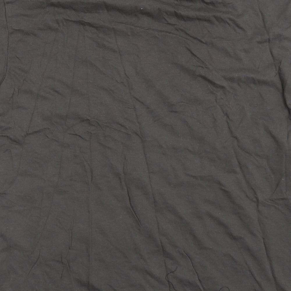 PRETTYLITTLETHING Womens Grey   Basic T-Shirt Size S