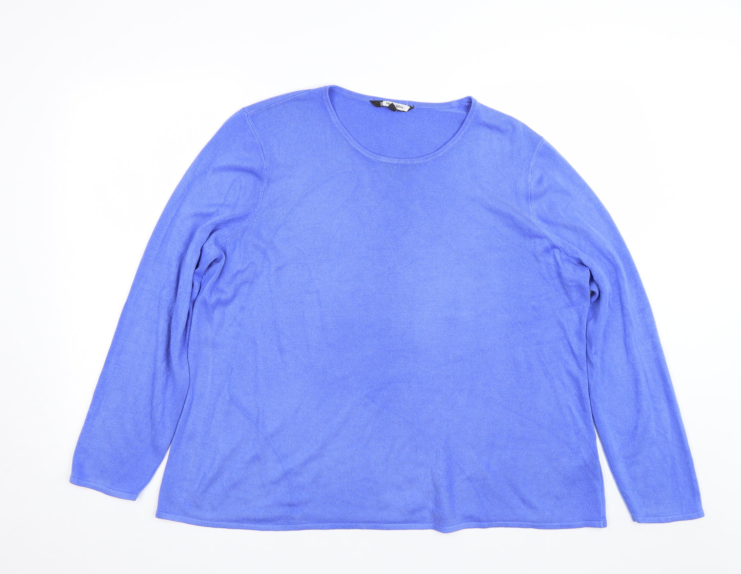 Preworn Womens Blue   Pullover Jumper Size 20