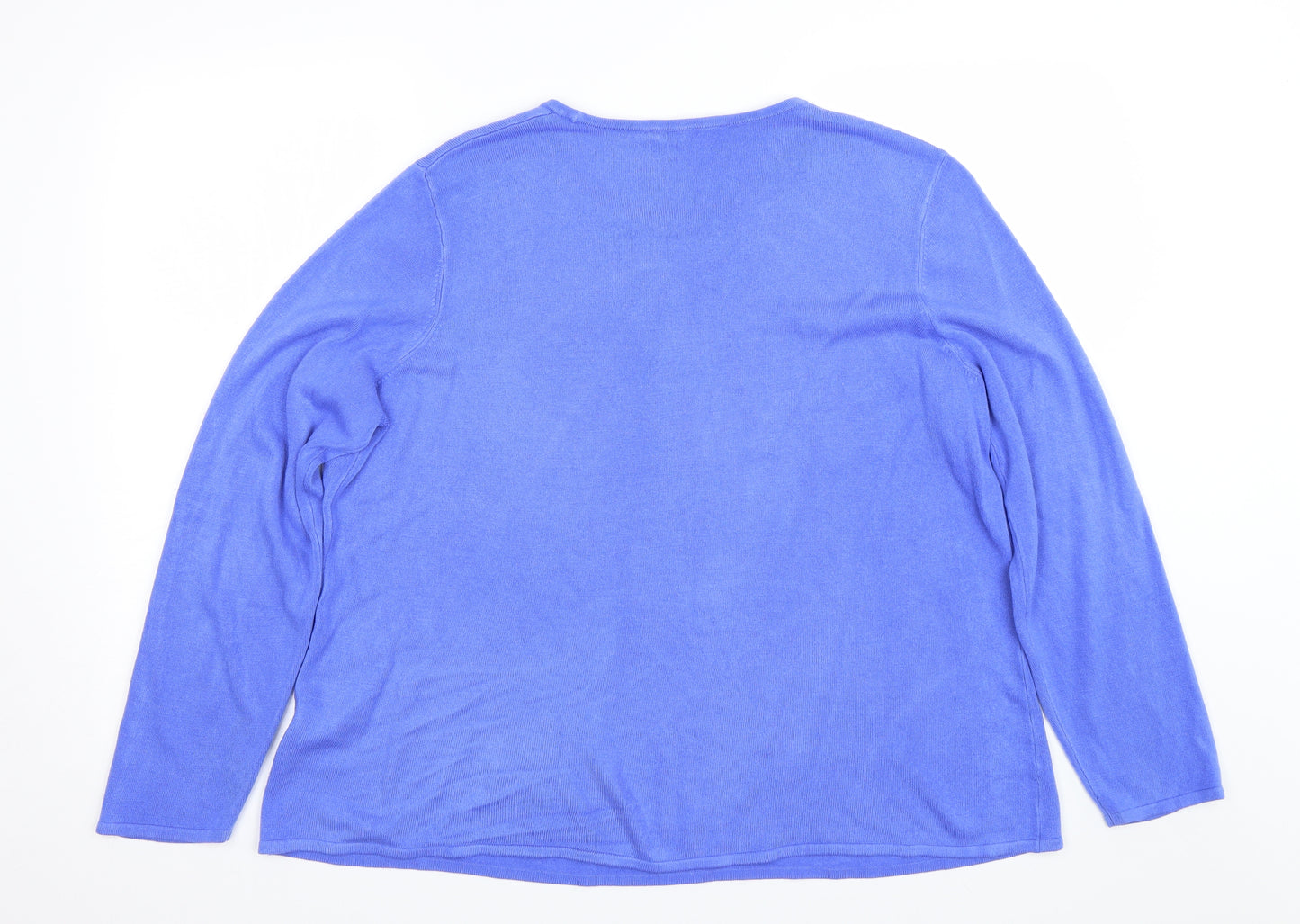 Preworn Womens Blue   Pullover Jumper Size 20