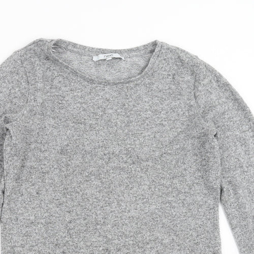 NEXT Womens Grey  Knit Pullover Jumper Size 10