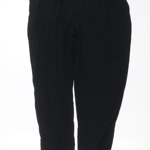Marks and Spencer Womens Black   Trousers  Size 12 L26 in